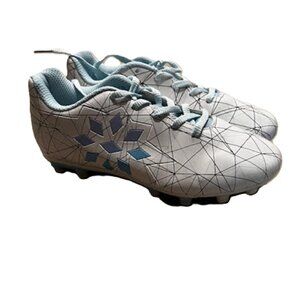 Rip It Sports Girls Soccer Cleats Teal/White 2.5